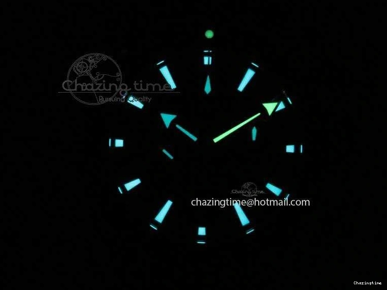 0320 Sophisticated Planet Ocean Master Chronometer Chrono SS OM 1:1 Best Edition Orange On SS Bracelet A 8156